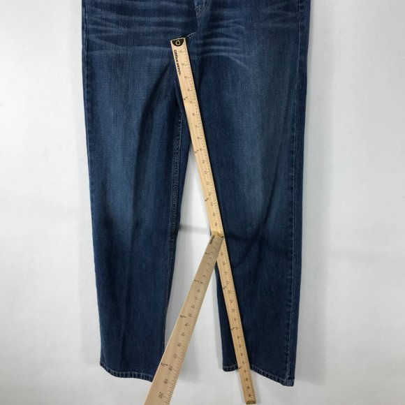 Levis Jeans Mens 31x32 550 Relaxed Fit Medium Wash Mid Rise 100% Cotton - Picture 12 of 13